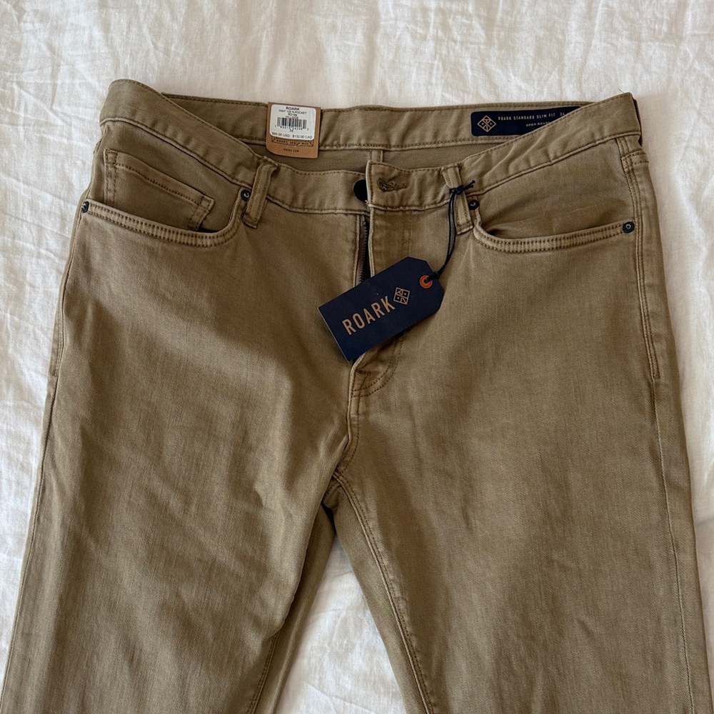 NWT ROARK Men’s HWY 133 Denim Twill Jean